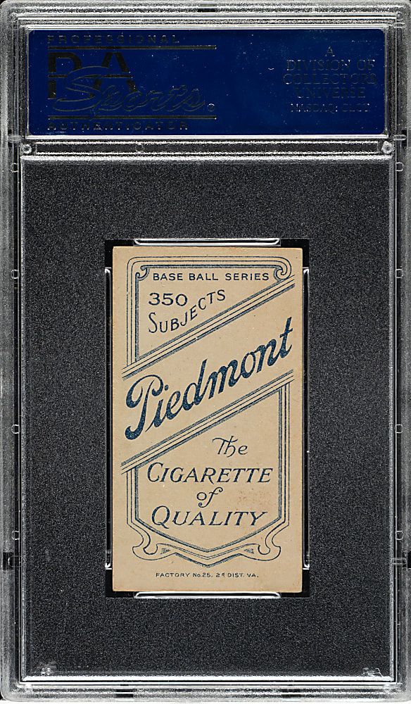 1909-1911 T206 White Border Fred Beck PSA EX 5