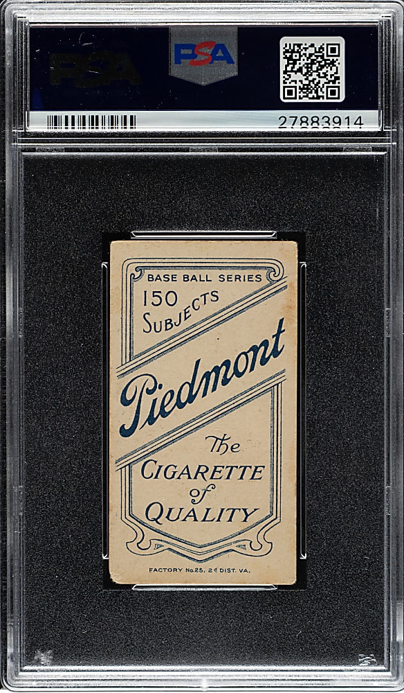 1909-1911 T206 White Border Al Burch Batting PSA VG+ 3.5