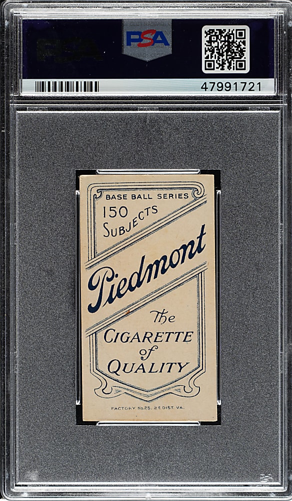 1909-1911 T206 White Border Harry Lumley PSA VG-EX 4