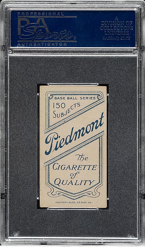 1909-1911 T206 White Border Bill Bergen Batting PSA EX 5