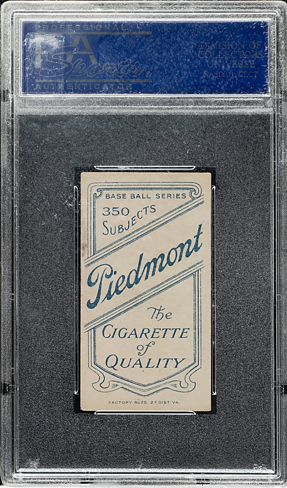 1909-1911 T206 White Border Jim Pastorius PSA EX 5