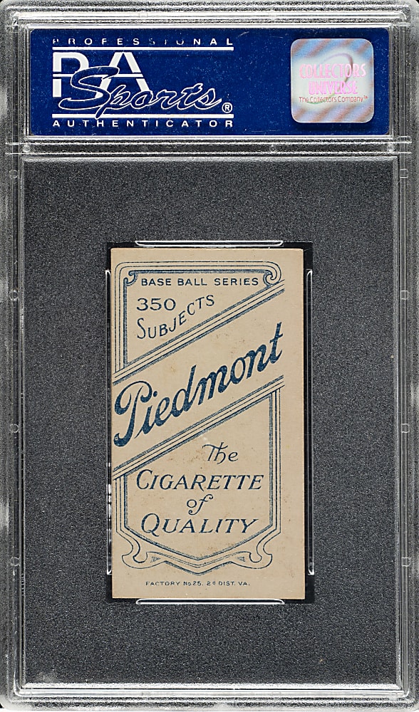 1909-1911 T206 White Border Ed Walsh PSA EX-MT 6