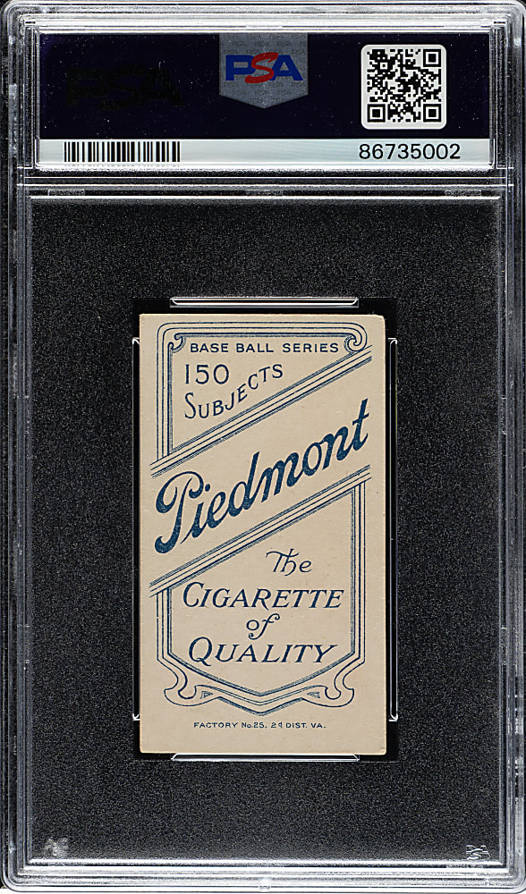 1909-1911 T206 White Border George Davis PSA EX 5