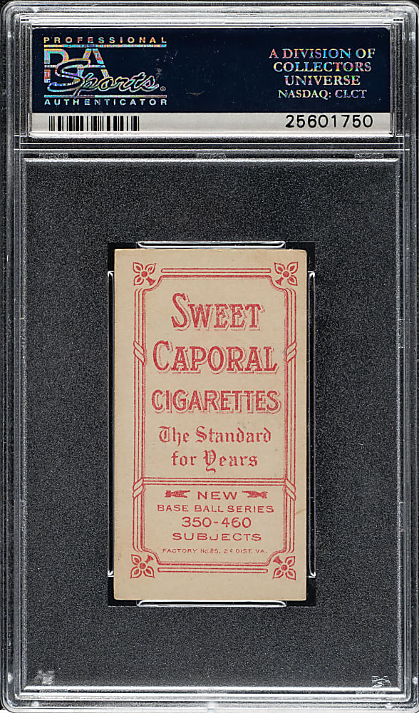 1909-1911 T206 White Border Fred Payne PSA VG-EX+ 4.5