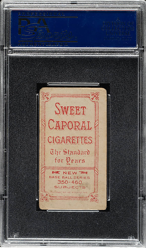 1909-1911 T206 White Border Lee Tannehill (Tannehill on Front) PSA VG 3