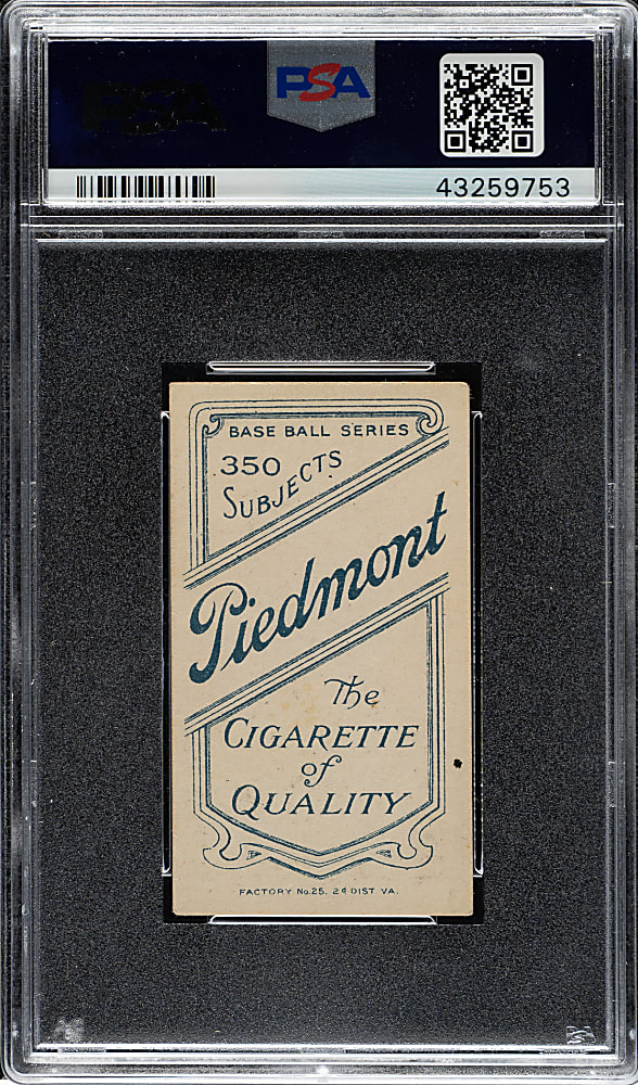 1909-1911 T206 White Border Billy Sullivan PSA VG-EX 4