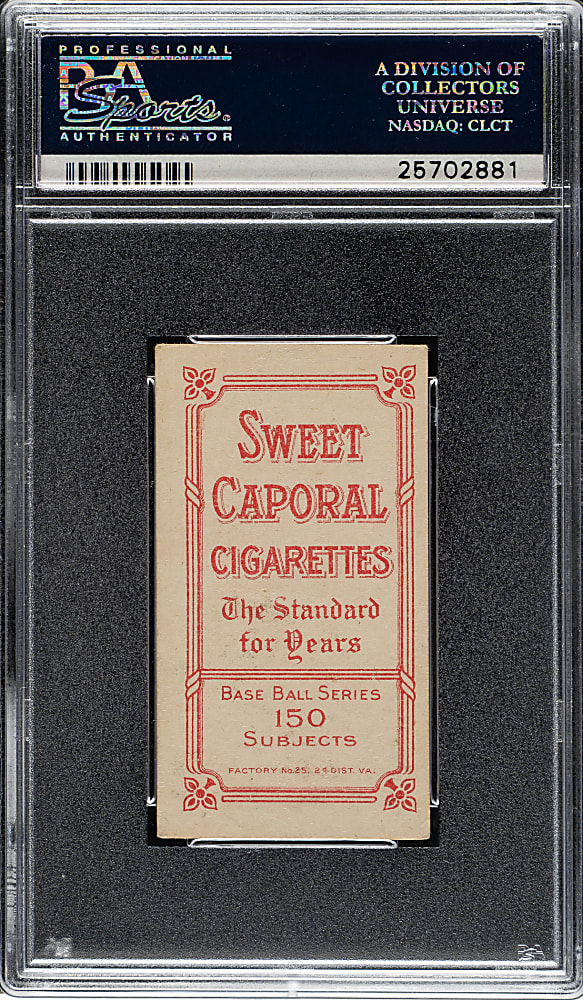 1909-1911 T206 White Border Doc White Portrait PSA VG-EX 4