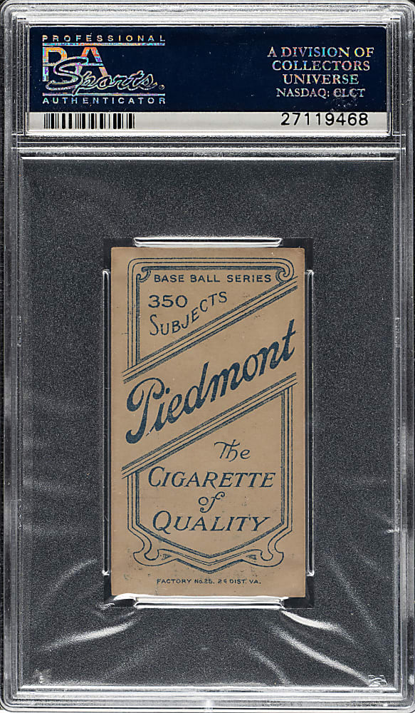 1909-1911 T206 White Border Jake Atz PSA EX-MT 6