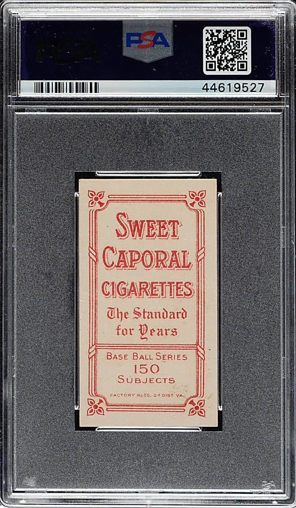 1909-1911 T206 White Border Lee Tannehill (L. Tannehill On Front) PSA EX-MT 6