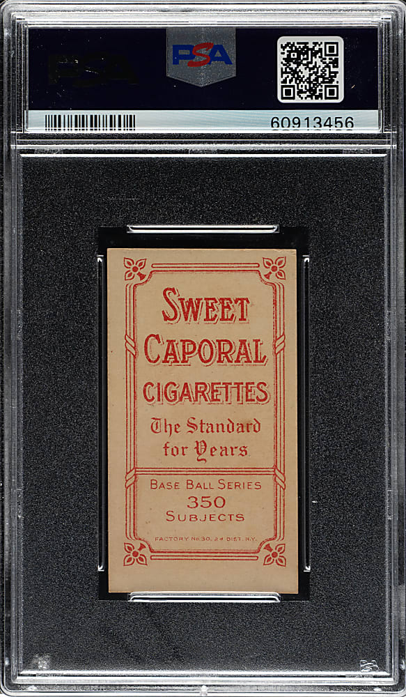 1909-1911 T206 White Border Jim Scott PSA EX-MT 6