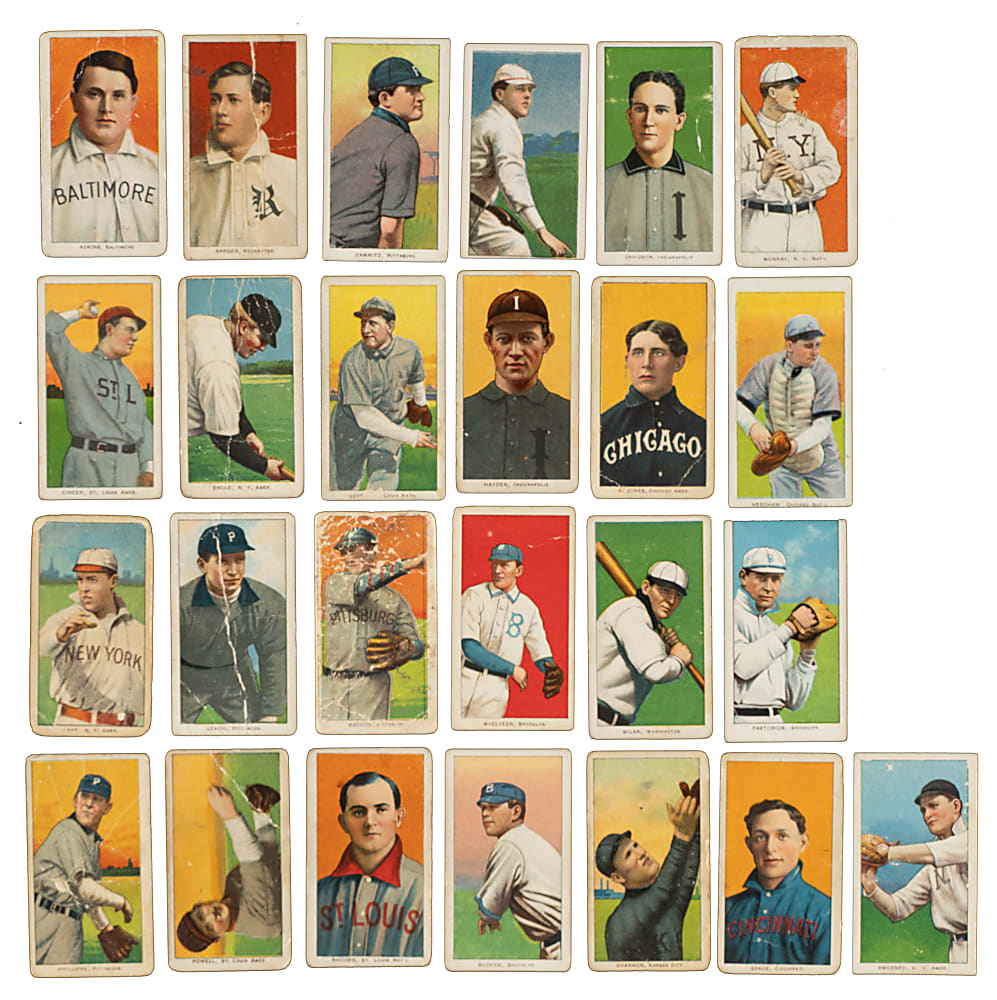 1909-1911 T206 White Border Collection (29) Including Clark Griffith and Jake Beckley