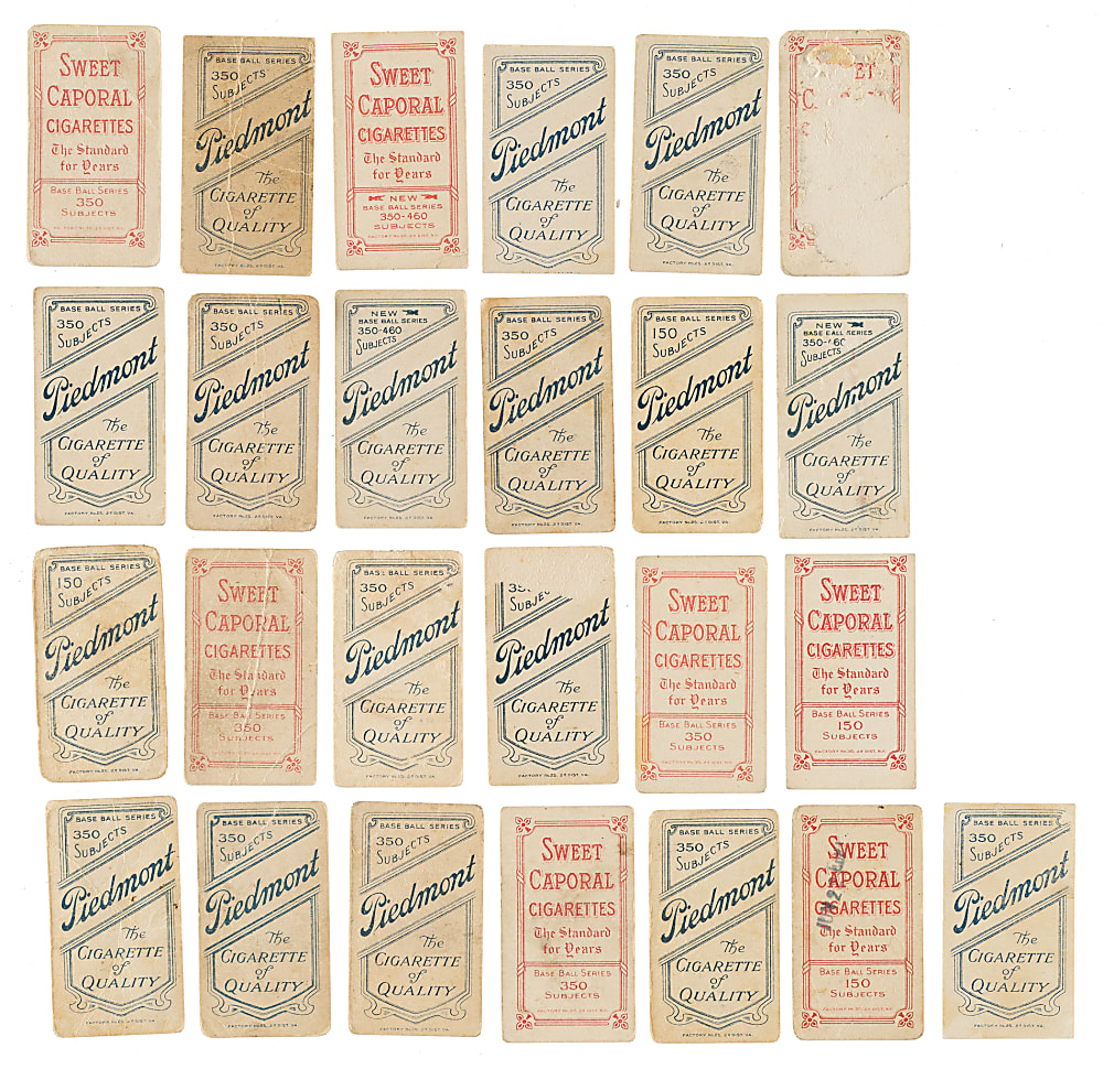 1909-1911 T206 White Border Collection (29) Including Clark Griffith and Jake Beckley