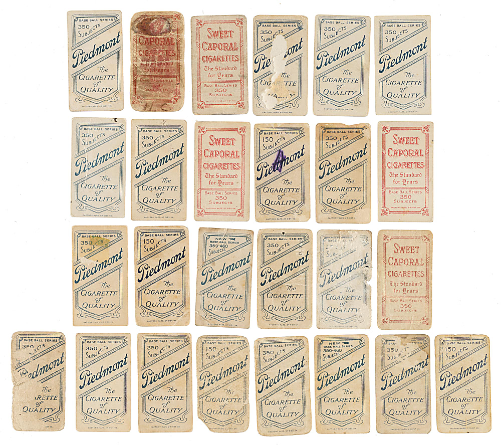 1909-1911 T206 White Border Collection (30) Including Rube Waddell, Miller Huggins, and Hughie Jennings