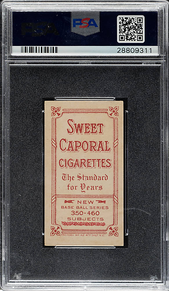 1909-1911 T206 White Border Harry McIntire Brooklyn & Chicago PSA EX+ 5.5
