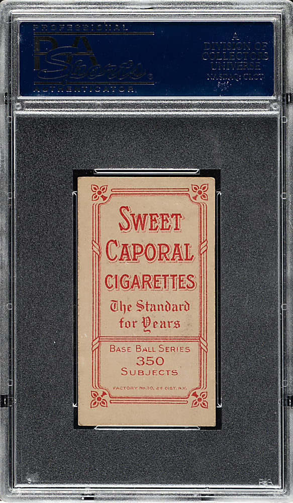 1909-1911 T206 White Border Dave Brain PSA EX 5