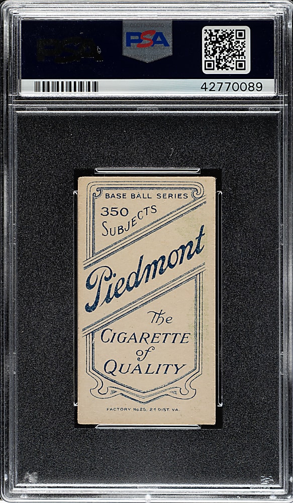 1909-1911 T206 White Border George Schirm PSA VG-EX+ 4.5