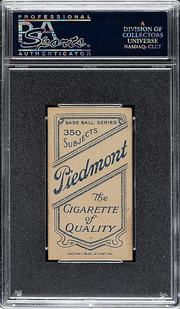 1909-1911 T206 White Border Heinie Smith PSA EX 5