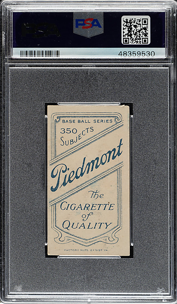 1909-1911 T206 White Border Rube Kisinger PSA EX 5