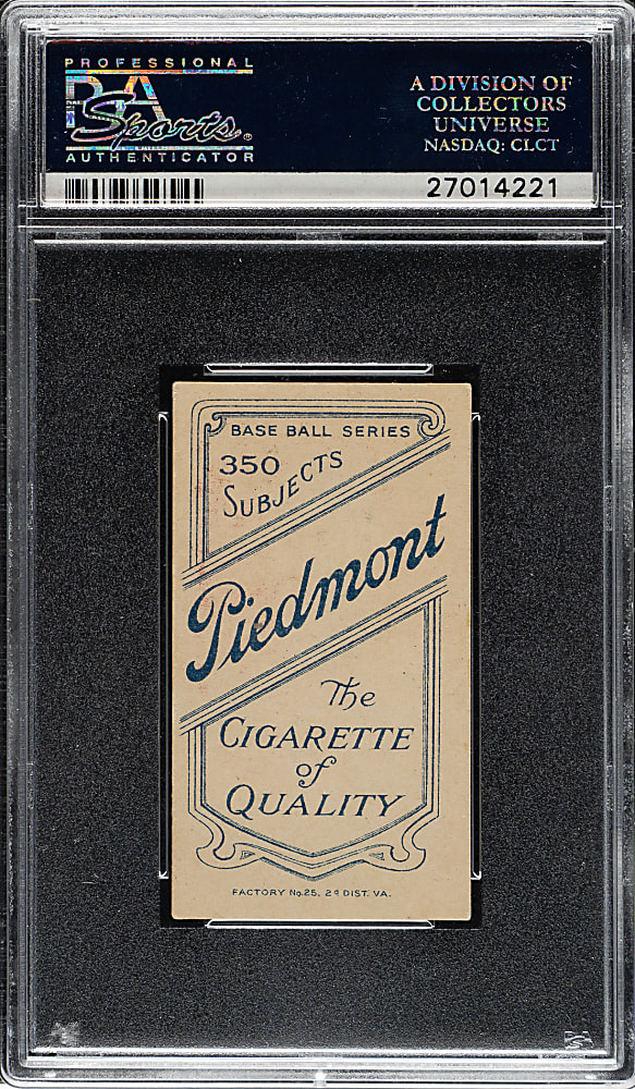 1909-1911 T206 White Border Ed Foster Southern Leaguer PSA VG+ 3.5