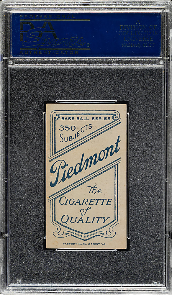 1909-1911 T206 White Border Frank Owen PSA EX 5