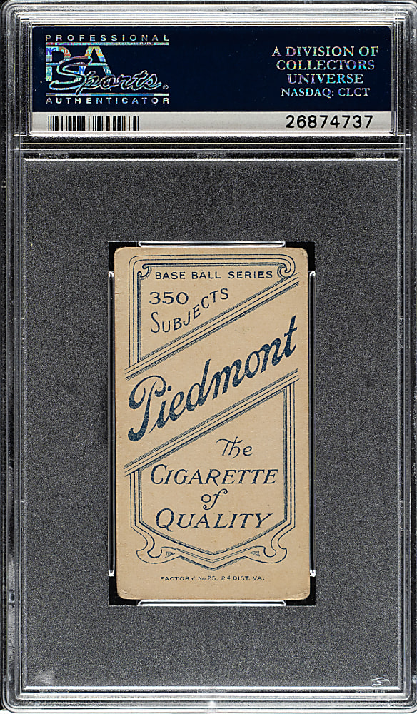 1909-1911 T206 White Border Dick Hoblitzell PSA VG 3