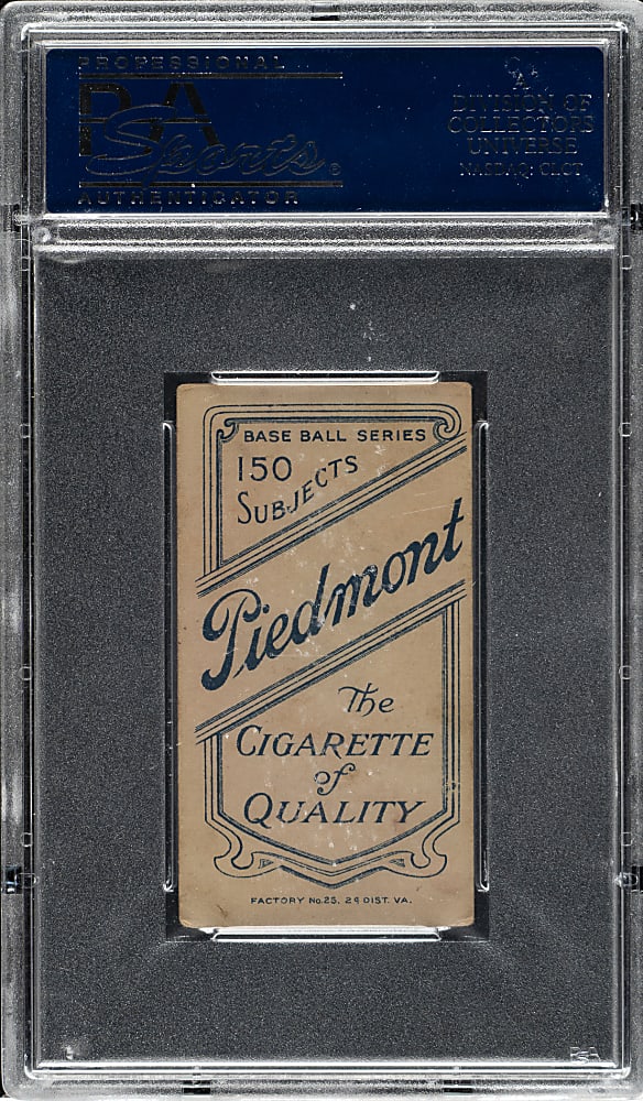 1909-1911 T206 White Border Johnny Evers Portrait PSA VG-EX+ 4.5