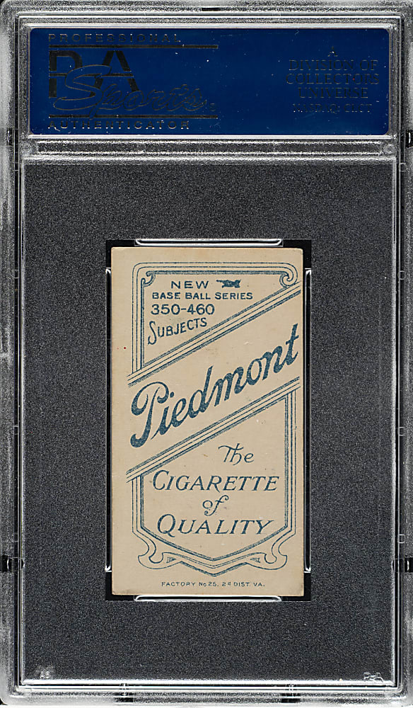 1909-1911 T206 White Border Joe Tinker Bat Off Shoulder PSA EX 5