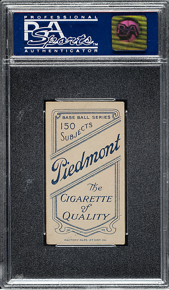 1909-1911 T206 White Border Mordecai Brown Portrait PSA EX 5