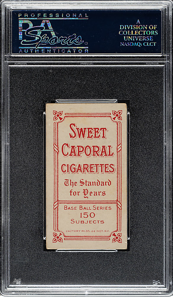 1909-1911 T206 White Border George Brown Chicago PSA VG-EX+ 4.5