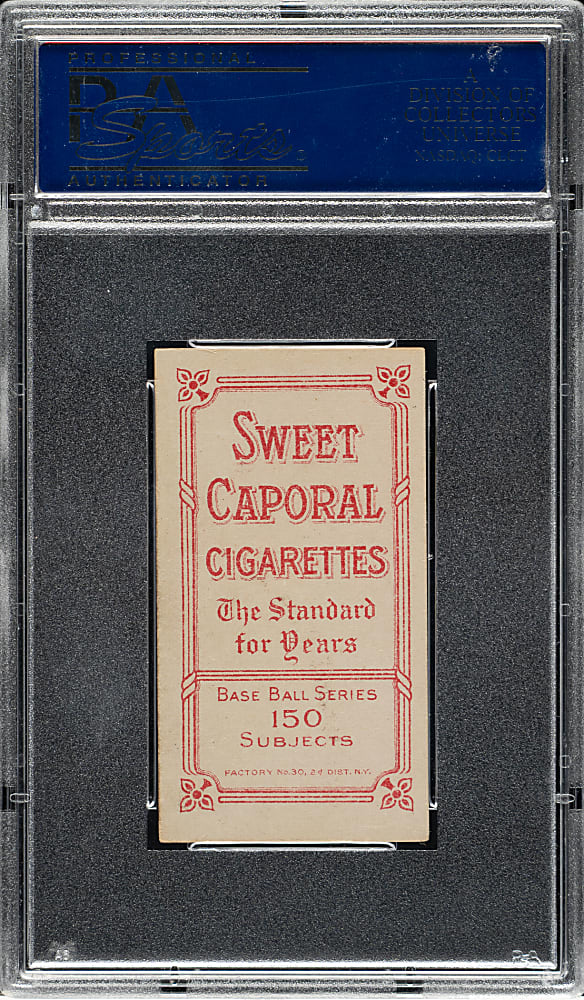 1909-1911 T206 White Border Jimmy Sheckard No Glove Showing PSA EX 5