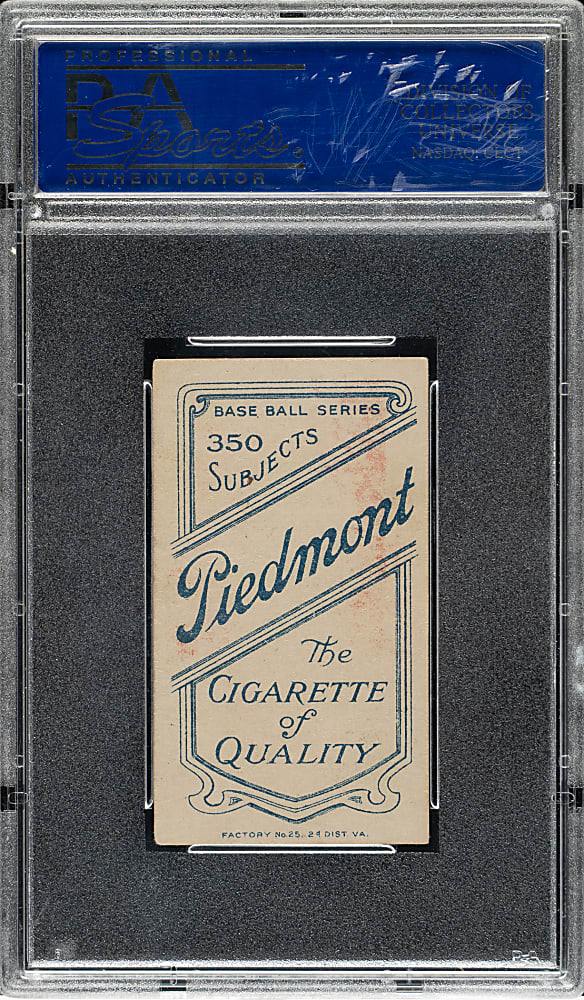 1909-1911 T206 White Border Harry Steinfeldt Portrait PSA EX 5