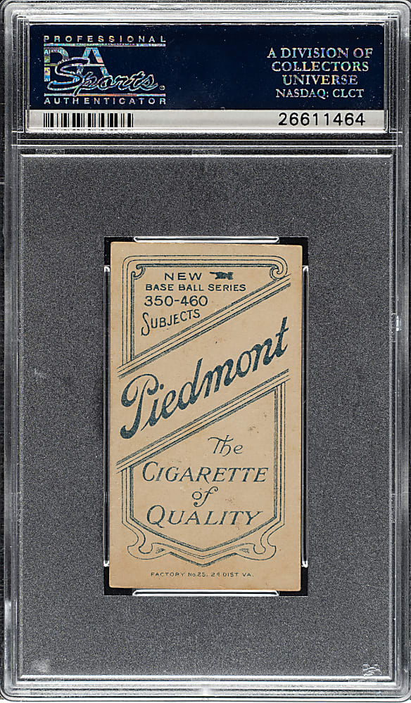 1909-1911 T206 White Border Tom Needham PSA EX-MT 6