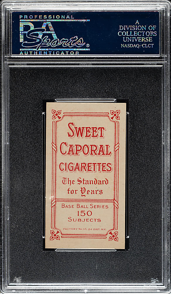 1909-1911 T206 White Border Orval Overall Portrait PSA EX-MT+ 6.5