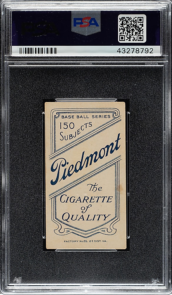 1909-1911 T206 White Border Bob Spade PSA VG-EX 4