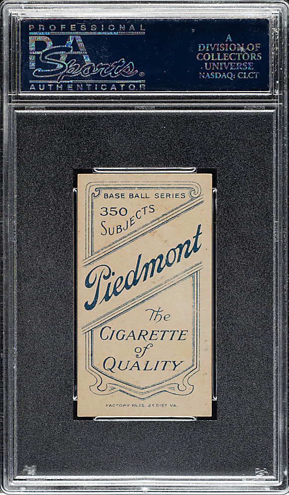 1909-1911 T206 White Border Dode Paskert PSA EX-MT 6