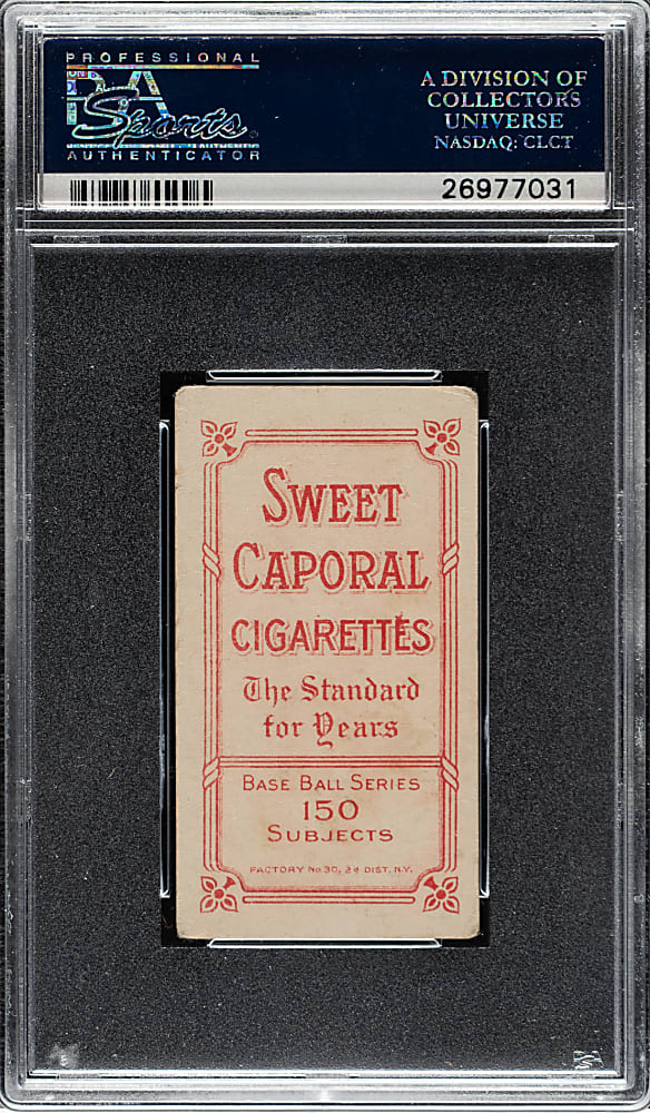 1909-1911 T206 White Border Ed Karger PSA VG 3