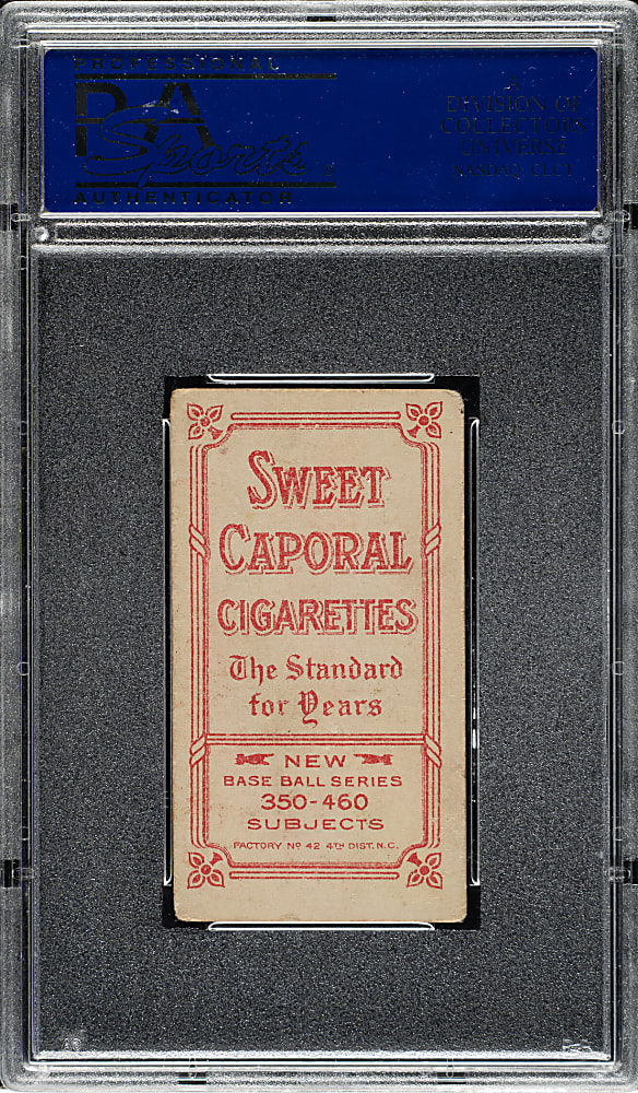 1909-1911 T206 White Border Tom Downey Batting PSA VG 3