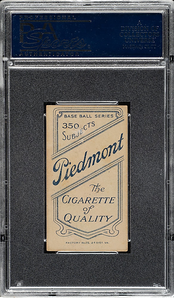 1909-1911 T206 White Border Jean Dubuc PSA EX 5