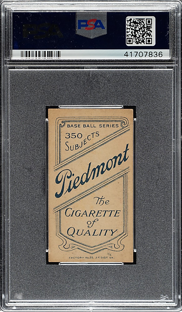 1909-1911 T206 White Border Larry McLean PSA EX 5