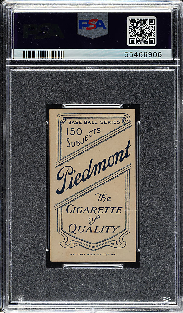 1909-1911 T206 White Border Elmer Flick PSA EX-MT 6