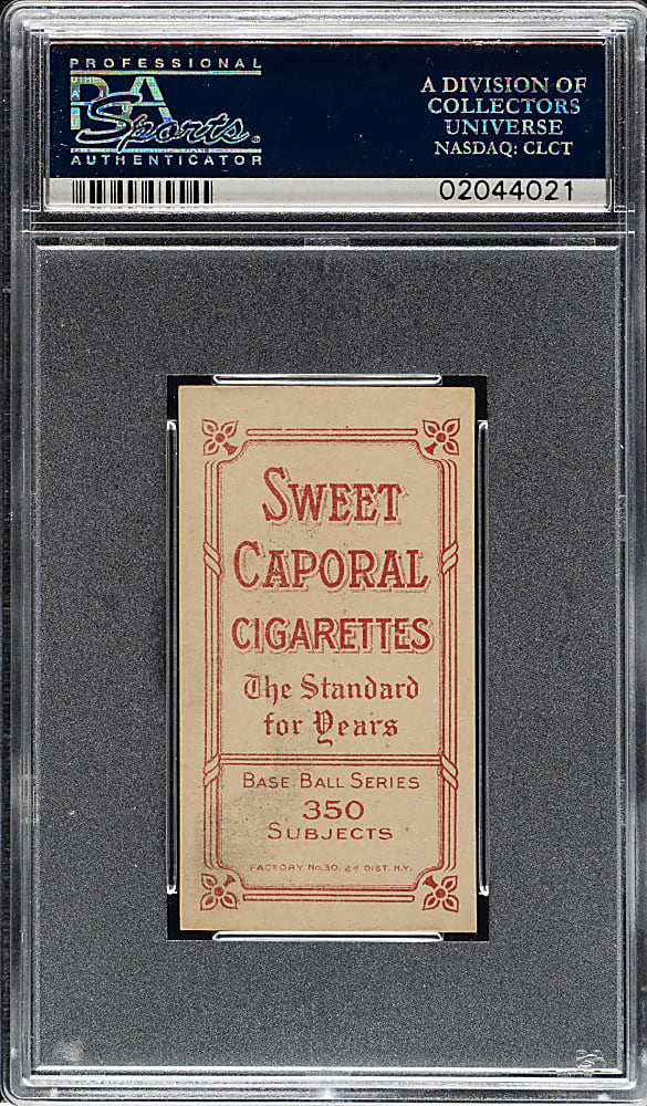 1909-1911 T206 White Border Addie Joss Portrait PSA NM 7