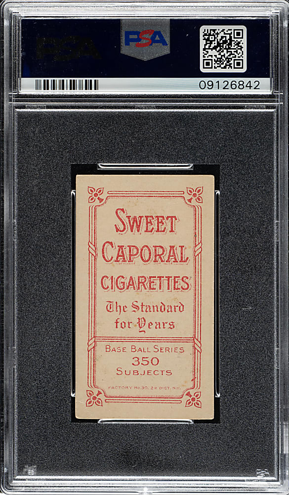 1909-1911 T206 White Border Addie Joss Pitching PSA EX 5