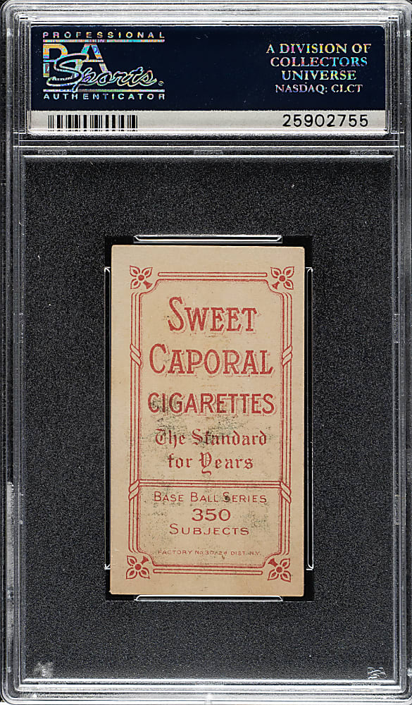 1909-1911 T206 White Border Terry Turner PSA EX+ 5.5