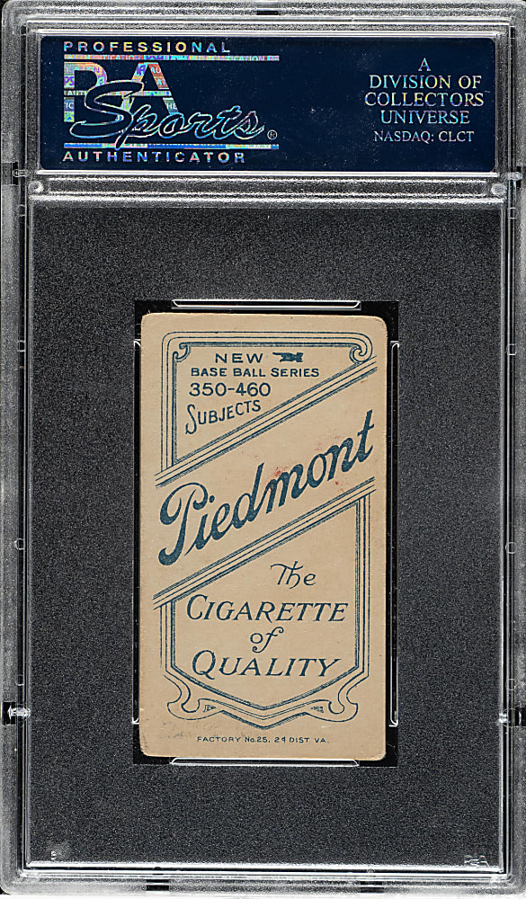 1909-1911 T206 White Border Heinie Berger PSA VG+ 3.5