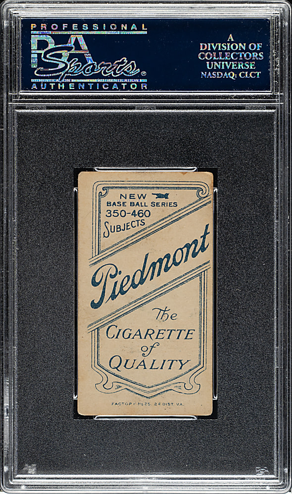 1909-1911 T206 White Border Neal Ball Cleveland PSA EX 5