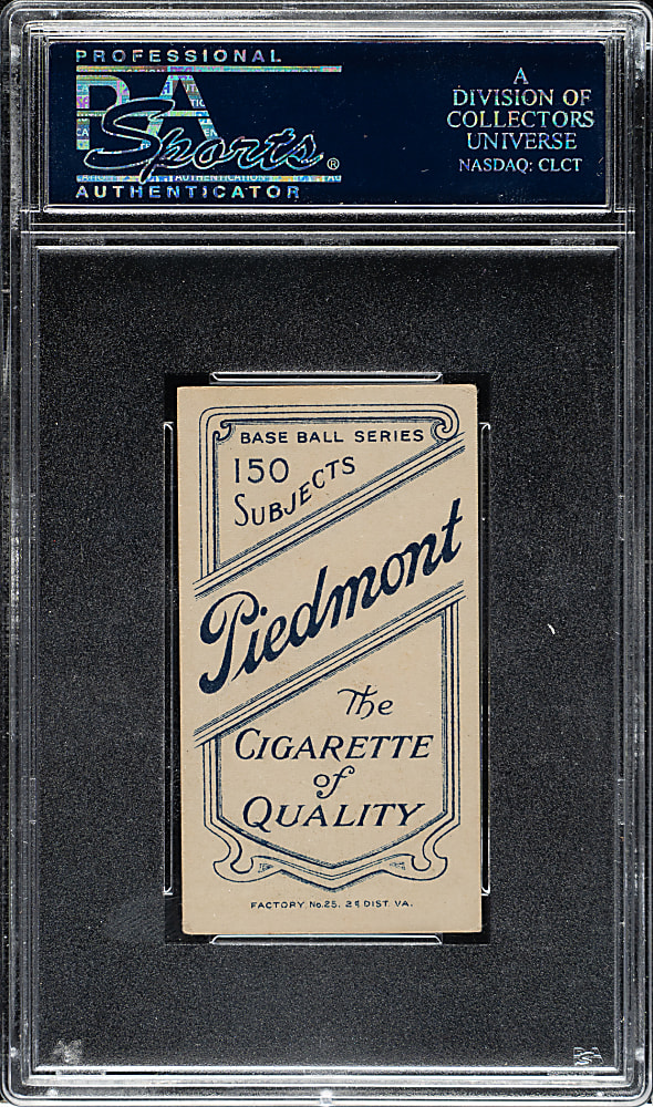 1909-1911 T206 White Border George Stovall Portrait PSA EX 5