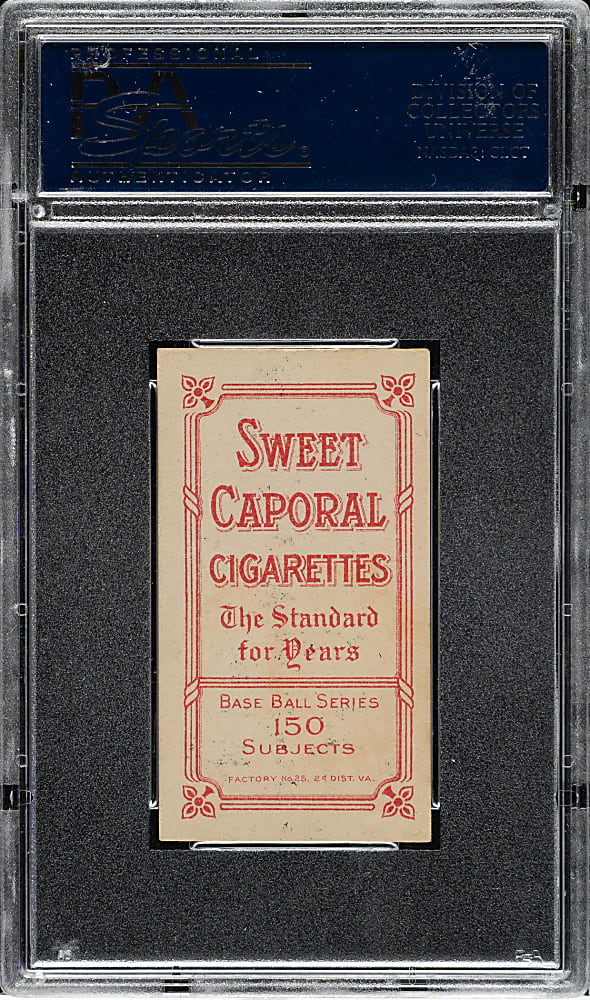 1909-1911 T206 White Border Glenn Liebhardt PSA EX 5