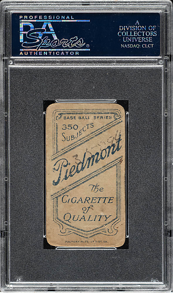 1909-1911 T206 White Border Otto Kruger PSA POOR 1 (MK)