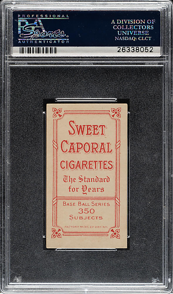 1909-1911 T206 White Border Josh Clark PSA EX 5