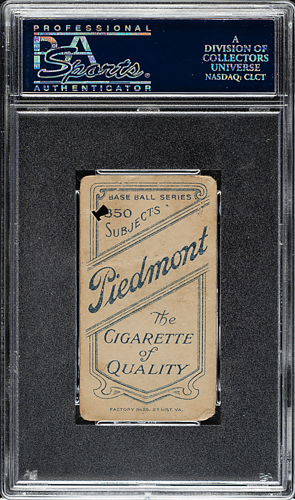 1909-1911 T206 White Border James Westlake Southern Leaguer PSA POOR 1